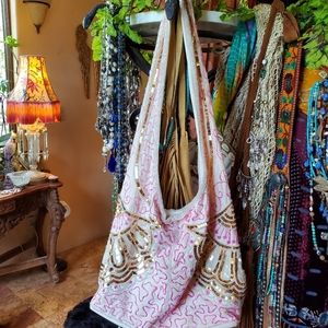 BEAUTIFUL BEADED & SEQUIN BAG NWOT